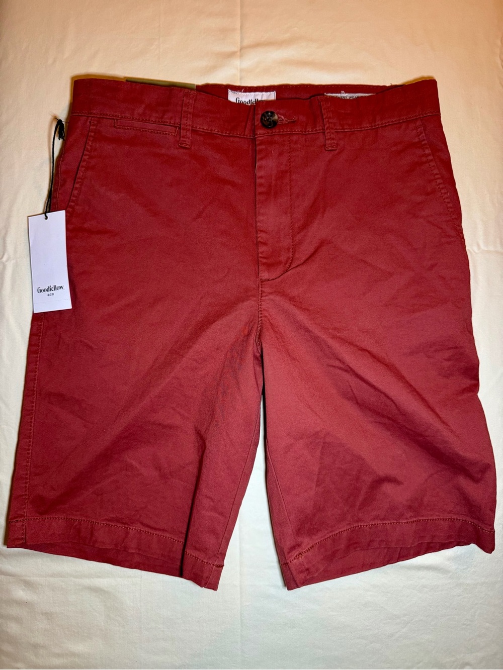 Goodfellow & Co Brick Red Flat Front Men’s Shorts
